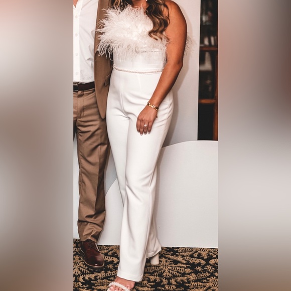 Bronx & Banko White Jumpsuit - Picture 11 of 12